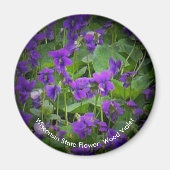 ウィスコンシン州花丸 マグネット (正面)