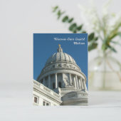 ウィスコンシン州議事堂 - マディソン ポストカード (スタンド正面)