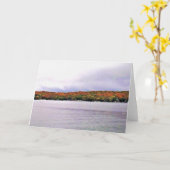 ウィスコンシン州，ジュネーブ湖 カード (黄色い花)