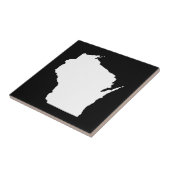 ウィスコンシン州(ホワイト) タイル (側面)