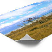 ウィスコンシン州，ミシガン湖 ポスター (角)