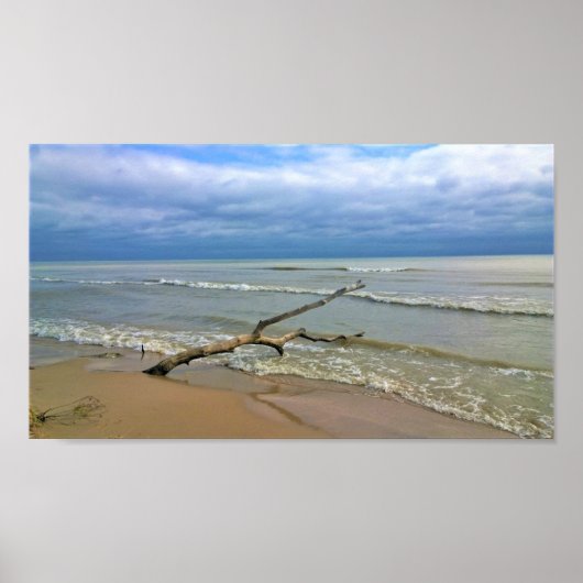 ウィスコンシン州,ミシガン湖 ポスター (正面)