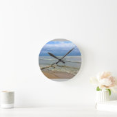 ウィスコンシン州,ミシガン湖 ラウンド壁時計 (ホーム)