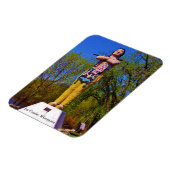 ウィスコンシン州，ラクロス マグネット (左側)