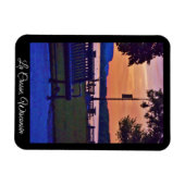 ウィスコンシン州，ラクロス マグネット (横)