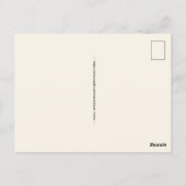 ウィスコンシン州 ヴィンテージポストカード地図 ポストカード (裏面)