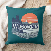 ウィスコンシン州（米国） クッション (ブランケット)