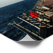 ウィスコンシン州(BB-64) ポスター (角)