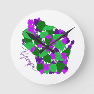 ウィスコンシン時計 ラウンド壁時計