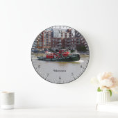 ウィスコンシン時計 ラージ壁時計 (ホーム)