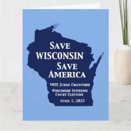 ウィスコンシン最高裁判所にクロフォードの票 カード