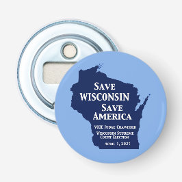 ウィスコンシン最高裁判所にクロフォードの票 栓抜き