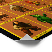 ウィスコンシン格言タイプのポスター ポスター (角)