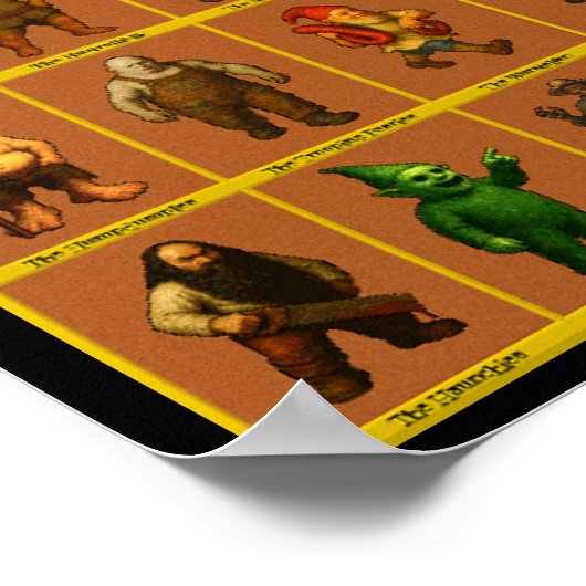 ウィスコンシン格言タイプのポスター ポスター (角)