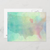 ウィスコンシン水彩色 ポストカード (正面/裏面)