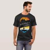 ウィスコンシン湖ワーナー魚釣り Tシャツ (正面フル)