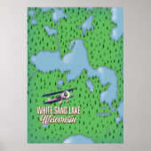 ウィスコンシン湖 ポスター (正面)