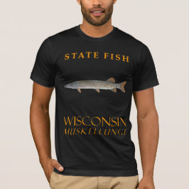 ウィスコンシン準州 フィッシュ ザ マスケランジ Tシャツ
