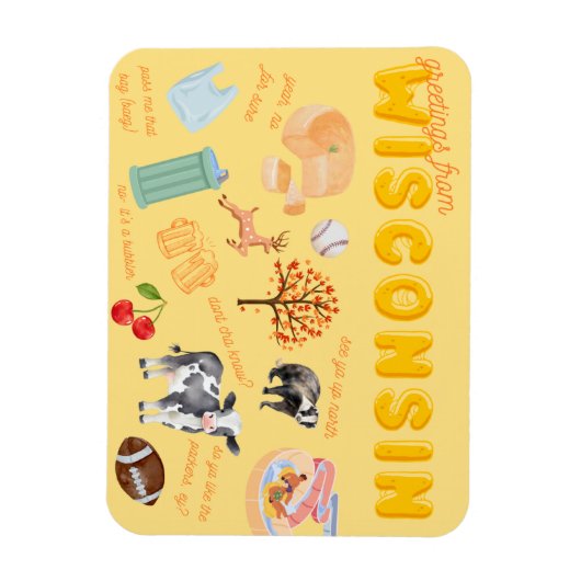 ウィスコンシン磁石 マグネット (縦)