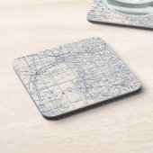 ウィスコンシン自転車道路地図2 コースター (左側)