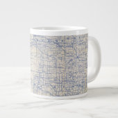 ウィスコンシン自転車道路地図2 ジャンボコーヒーマグカップ (正面右)