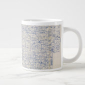ウィスコンシン自転車道路地図2 ジャンボコーヒーマグカップ (右)