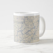 ウィスコンシン自転車道路地図6 ジャンボコーヒーマグカップ (正面右)