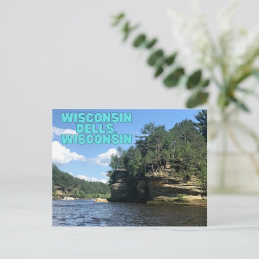 ウィスコンシン葉書おみやげウィスコンシン・デルズ ポストカード (スタンド正面)