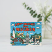 ウィスコンシン葉書 ポストカード (スタンド正面)