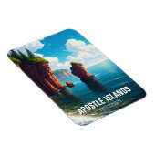 ウィスコンシン諸島国家レイクショア マグネット (右側)