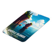 ウィスコンシン諸島国家レイクショア マグネット (左側)