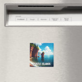 ウィスコンシン諸島国家レイクショア マグネット (インサイチュ (食洗機))