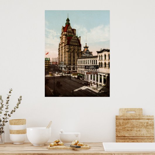 ウィスコンシン通りミルウォーキー ポスター (キッチン)