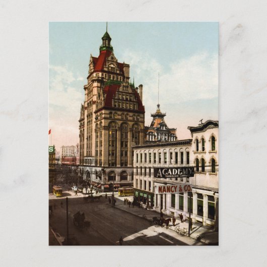 ウィスコンシン通りミルウォーキー ポストカード (正面)