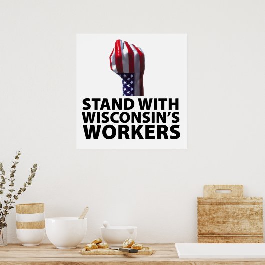 ウィスコンシン運動 ポスター (キッチン)