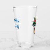 ウィスコンシン醸造所ガラス タンブラーグラス (右)