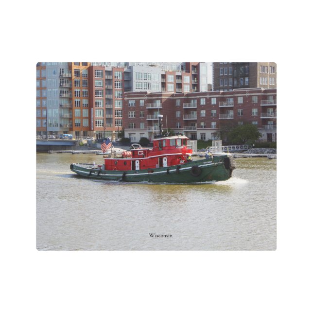 ウィスコンシン金属壁芸術 メタルプリント (正面)
