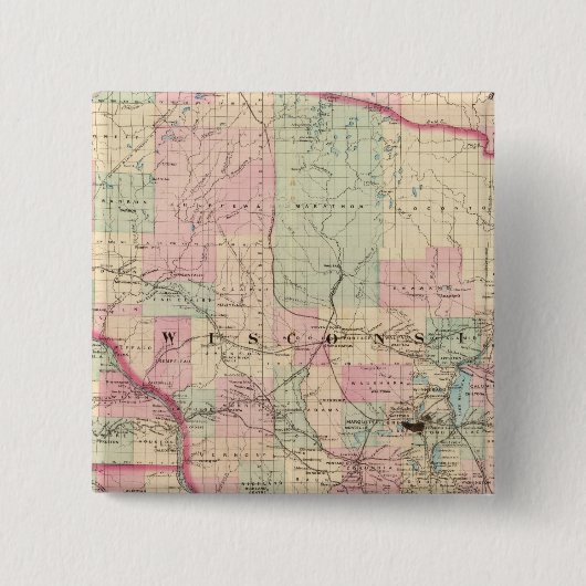 ウィスコンシン3 缶バッジ (正面)