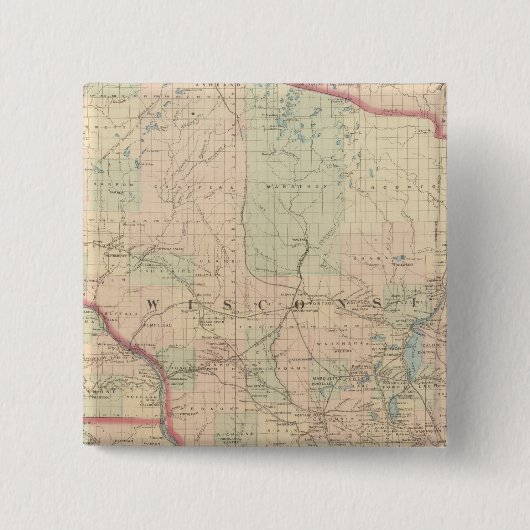 ウィスコンシン4 缶バッジ (正面)