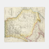 ウィスコンシン6 フリースブランケット (正面(横))