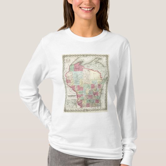 ウィスコンシン8 Tシャツ (正面)