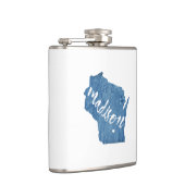 ウィスコンシン・ウッド・グレイン・マディソン フラスク (右)