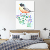 ウィスコンシン キャンバスプリント (インサイチュ (寝室))