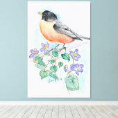 ウィスコンシン キャンバスプリント (インサイチュ (ウッドフロア))