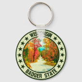 ウィスコンシン キーホルダー (正面)