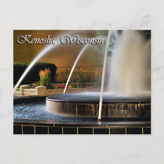 ウィスコンシン・ケノシャ ポストカード (正面)