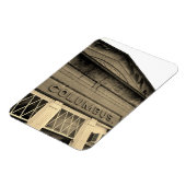 ウィスコンシン・コロンバス マグネット (左側)