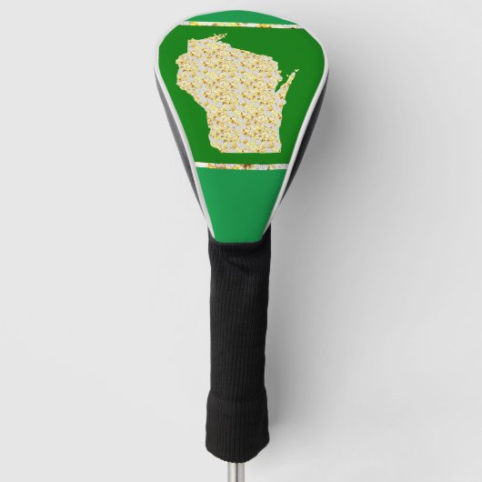 ウィスコンシン ゴルフヘッドカバー (正面)