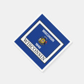 ウィスコンシン スタンダードカクテルナプキン (角)