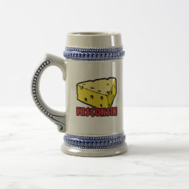 ウィスコンシン・チーズ・ウェッジ ビールジョッキ